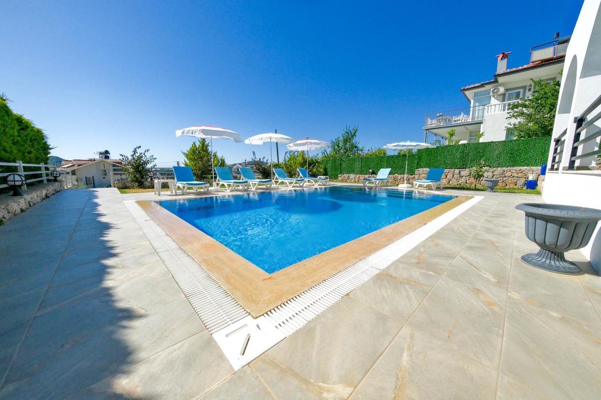 Turquoise Shores Family-Friendly Luxury Villa Hisaronu, Ovacik By Sunworld Villas 费特希耶 外观 照片