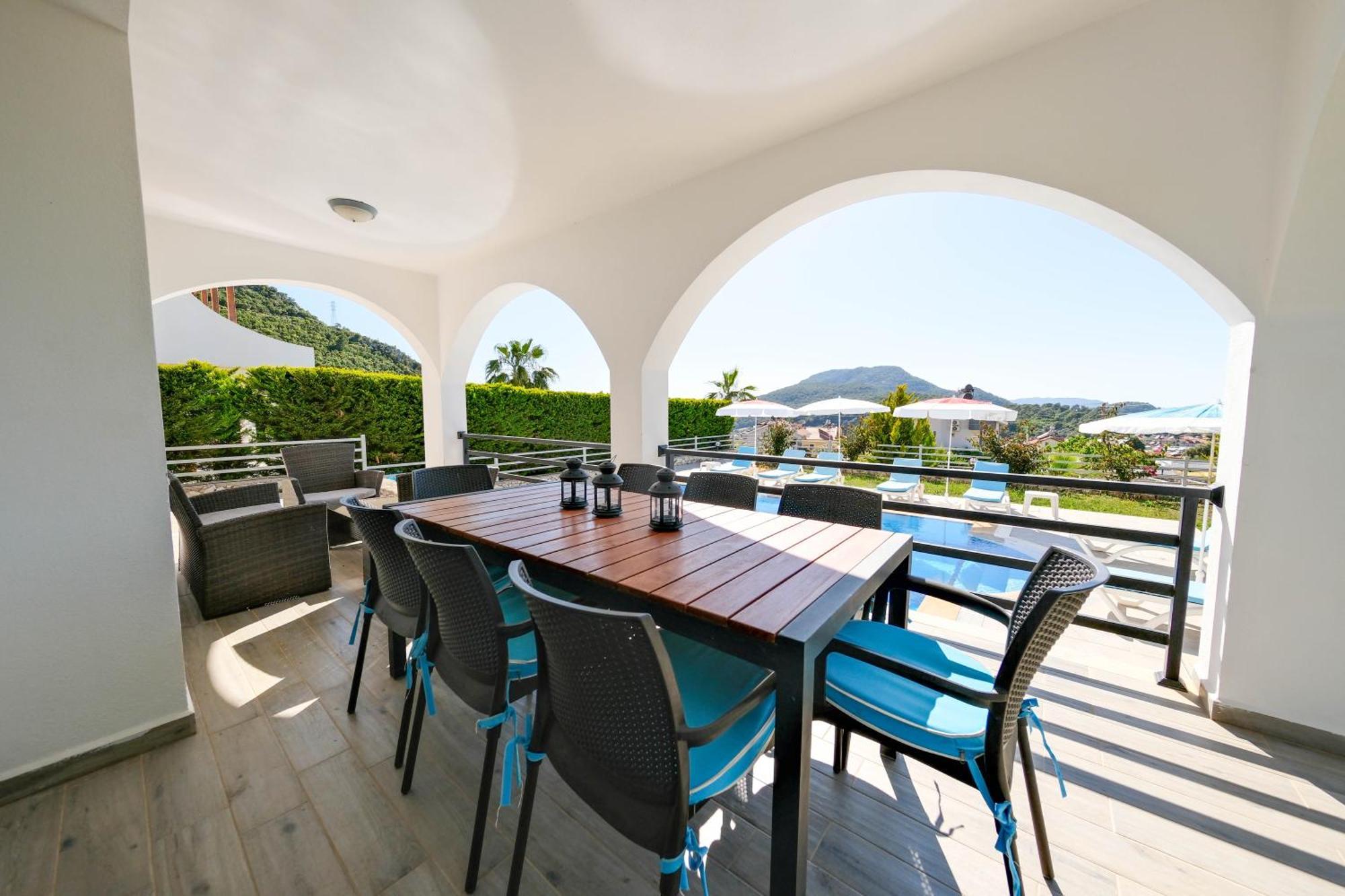 Turquoise Shores Family-Friendly Luxury Villa Hisaronu, Ovacik By Sunworld Villas 费特希耶 外观 照片