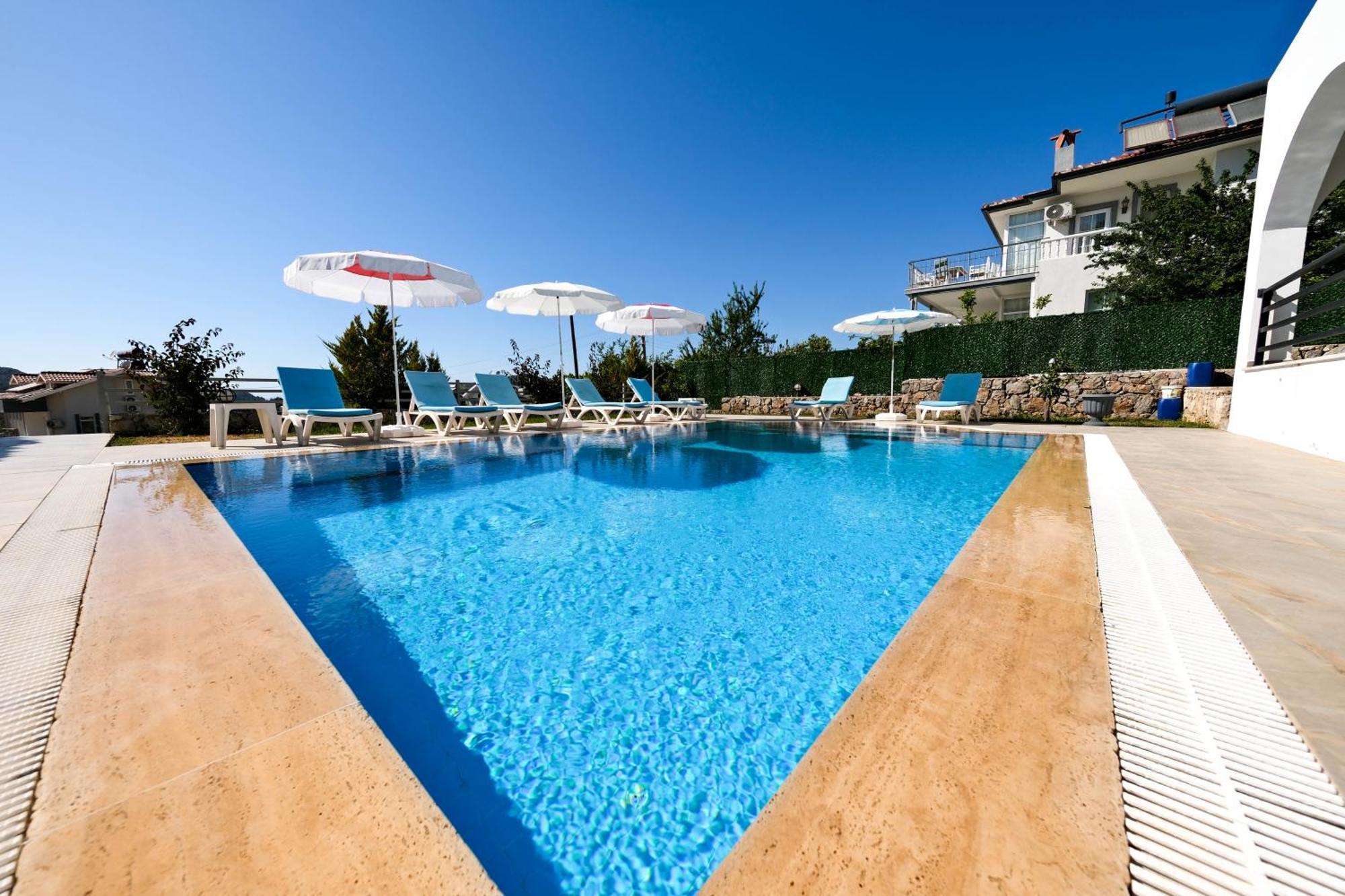 Turquoise Shores Family-Friendly Luxury Villa Hisaronu, Ovacik By Sunworld Villas 费特希耶 外观 照片