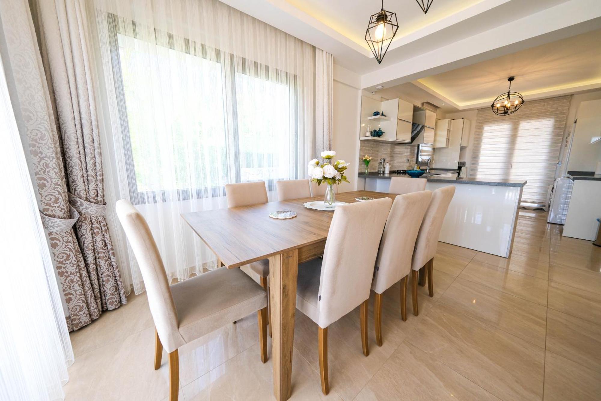Turquoise Shores Family-Friendly Luxury Villa Hisaronu, Ovacik By Sunworld Villas 费特希耶 外观 照片