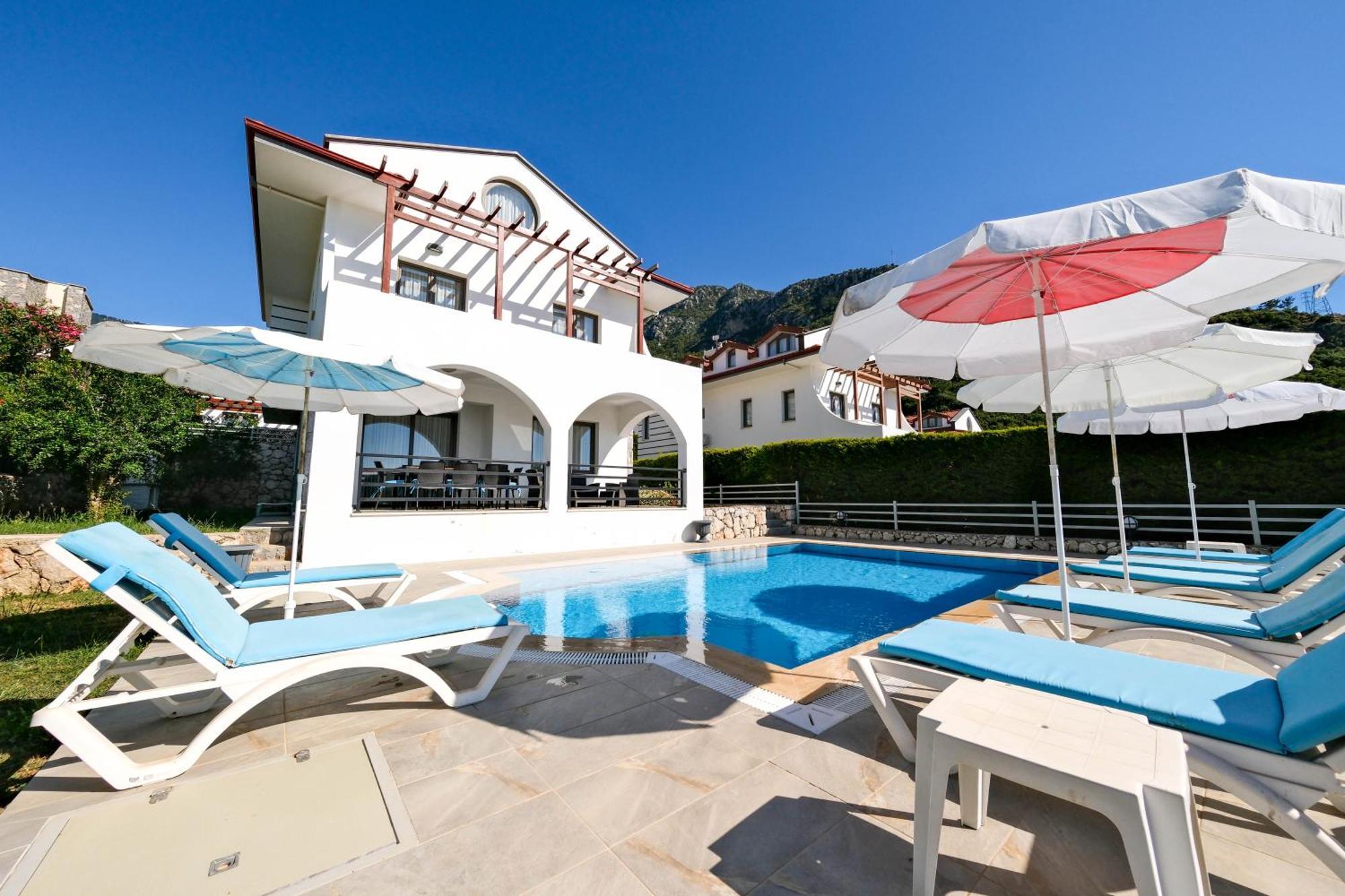 Turquoise Shores Family-Friendly Luxury Villa Hisaronu, Ovacik By Sunworld Villas 费特希耶 外观 照片
